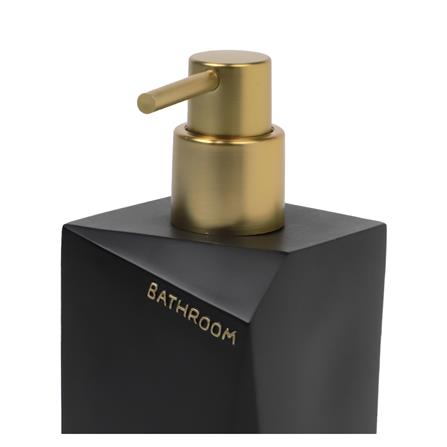 RESIN SOAP DISPENSER MOYA KE0320B.01J BLACK [EXCLUSIVE FROM HOMEPRO THAILAND]