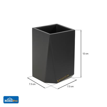 RESIN TUMBLER MOYA KE0320C.01J BLACK [EXCLUSIVE FROM HOMEPRO THAILAND]