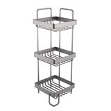 3-TIER STANDING ALUMINUM SHOWER RACK MOYA KU291.J [EXCLUSIVE FROM HOMEPRO THAILAND]