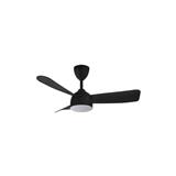 ALPHA CEILING FAN VANNUS V3 3BLADE LED 40 INCH MATTE BLACK