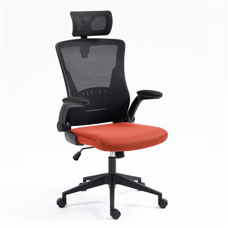 OFFICE CHAIR FURDINI 8314H BLACK/RED
