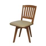 SWIVEL DINING CHAIR FURDINI RETRO BROWN [EXCLUSIVE FROM HOMEPRO THAILAND]