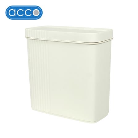 RECTANGULAR DUSTBIN WITH PRESS-TOP LID ACCO CLOUD 11L CREAM [EXCLUSIVE FROM HOMEPRO THAILAND]