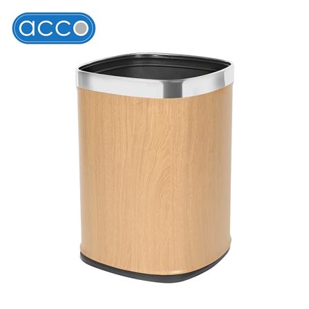 RECTANGULAR DUSTBIN ACCO LUZZO 12L WHITE OAK [EXCLUSIVE FROM HOMEPRO THAILAND]
