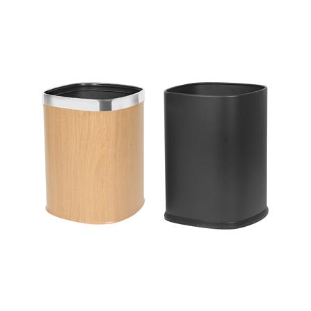 RECTANGULAR DUSTBIN ACCO LUZZO 12L WHITE OAK [EXCLUSIVE FROM HOMEPRO THAILAND]