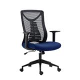 OFFICE CHAIR 8330M BLACK/BLUE