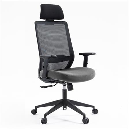 OFFICE CHAIR FURDINI 8329H BLACK/GREY