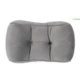 HOME LIVING STYLE BACK CUSHION RESTY 18X10INCH GRAY