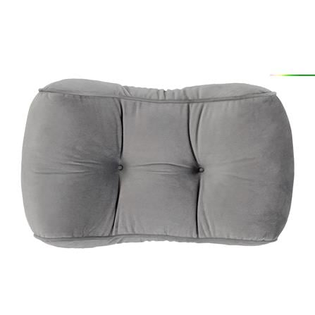 HOME LIVING STYLE BACK CUSHION RESTY 18X10INCH GRAY