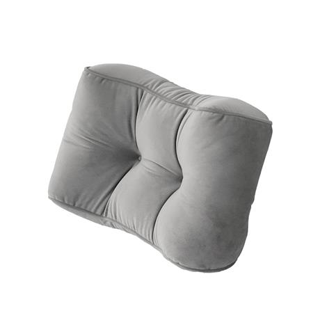 HOME LIVING STYLE BACK CUSHION RESTY 18X10INCH GRAY