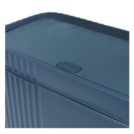 RECTANGULAR DUSTBIN WITH PRESS-TOP LID ACCO CLOUD 11L BLUE [EXCLUSIVE FROM HOMEPRO THAILAND]