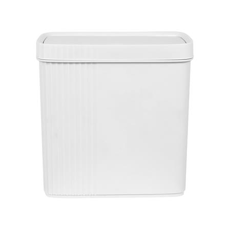 RECTANGULAR DUSTBIN WITH PRESS-TOP LID ACCO CLOUD 11L WHITE [EXCLUSIVE FROM HOMEPRO THAILAND]