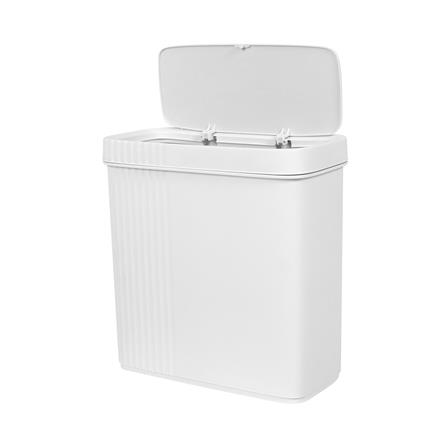 RECTANGULAR DUSTBIN WITH PRESS-TOP LID ACCO CLOUD 11L WHITE [EXCLUSIVE FROM HOMEPRO THAILAND]