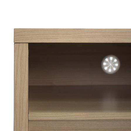 TV STAND FURDINI PROGRET 120CM OAK/WHITE [EXCLUSIVE FROM HOMEPRO THAILAND]