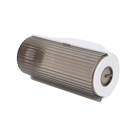 ROUND GARBAGE BAG DISPENSER ACCO KLEAR GREY/CLEAR [EXCLUSIVE FROM HOMEPRO THAILAND]