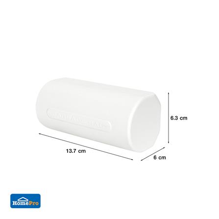 ROUND GARBAGE BAG DISPENSER ACCO WHITE [EXCLUSIVE FROM HOMEPRO THAILAND]