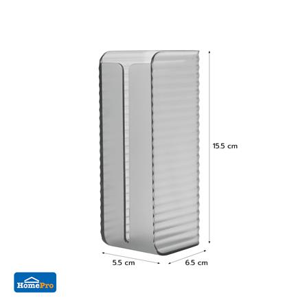 GARBAGE BAG DISPENSER ACCO VIVE GREY [EXCLUSIVE FROM HOMEPRO THAILAND]