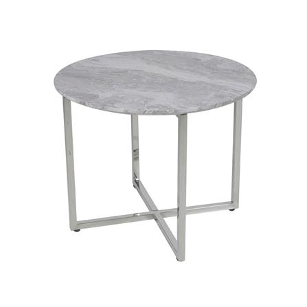 COFFEE TABLE FURDINI CHARLOT-S 60CM WHITE MARBLE PATTERN [EXCLUSIVE FROM HOMEPRO THAILAND]