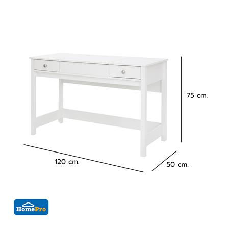 DRESSING TABLE FURDINI HELENA 120CM WHITE [EXCLUSIVE FROM HOMEPRO THAILAND]