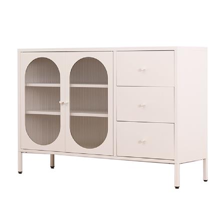 MULTIFUNCTIONAL LOW CABINET FURDINI CURLA 120CM CREAM [EXCLUSIVE FROM HOMEPRO THAILAND]