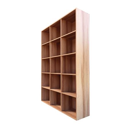 SHELVING UNIT WITH 15 COMPARTMENTS FURDINI FINE 120CM WOOD GRAIN PATTERN [EXCLUSIVE FROM HOMEPRO THAILAND]