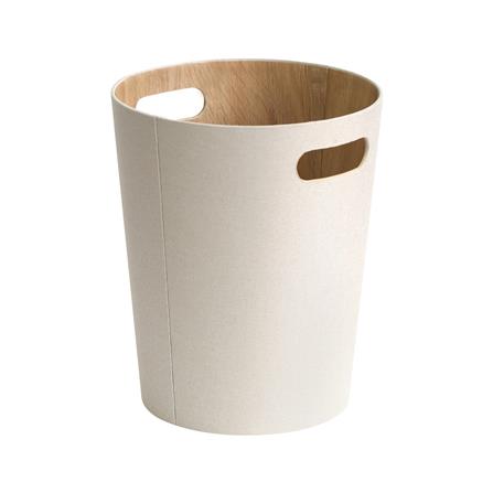FABRIC ROUND STORAGE BOX (TALL) STACKO PETA 25X25X30CM CREAM [EXCLUSIVE FROM HOMEPRO THAILAND]