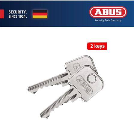 (ONLINE) ABUS 50MM TITALIUM ALUMINIUM PADLOCK WITH 2 KEYS 83AL/50 SILVER
