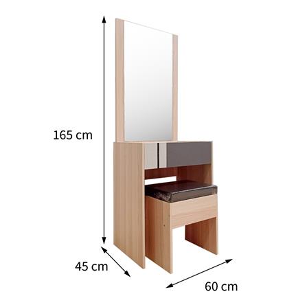 DRESSING TABLE FURDINI BRICK 60CM PINEOAK [EXCLUSIVE FROM HOMEPRO THAILAND]