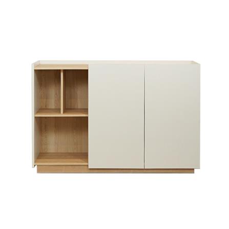 MULTIFUNCTIONAL LOW CABINET FURDINI MOBILLE 120CM WHITE/OTTAWA [EXCLUSIVE FROM HOMEPRO THAILAND]