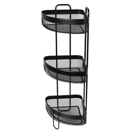 MOYA BATH RACK 3-TIER KM006A BLACK