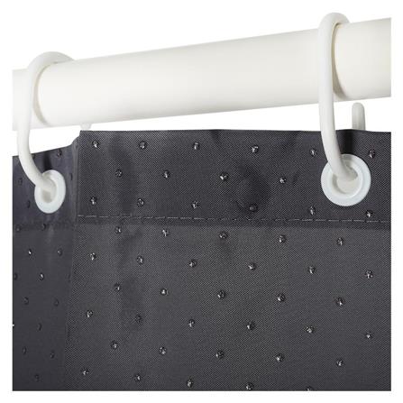 MOYA POLY SHOWER CURTAIN S01-GLITTER 180X180CM