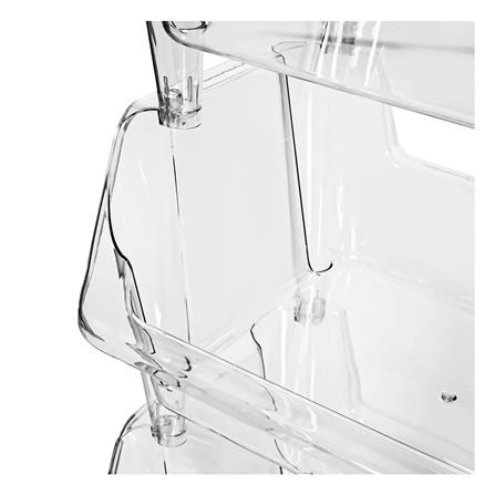 4-TIER UTILITY CART STACKO KLARO 42X32.5X103.5CM CLEAR [EXCLUSIVE FROM HOMEPRO THAILAND]