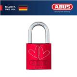 (ONLINE) ABUS 40MM TITALIUM LOVE PADLOCK WITH 2 KEYS 72/40 LOVELOCK 3
