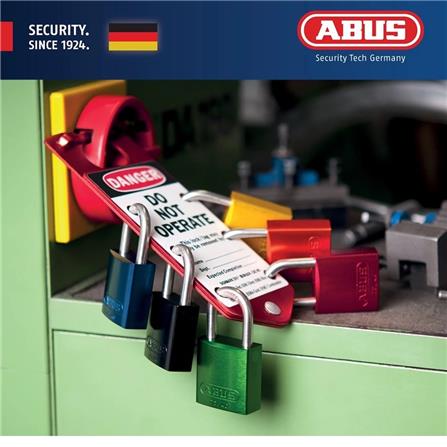 (ONLINE) ABUS 40MM TITALIUM LOVE PADLOCK ALUMINIUM SHACKLE 1 KEY 72LL/40 GREEN