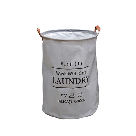 COSSY+ ROUND LAUNDARY BAG CP-PE50 RN GREY