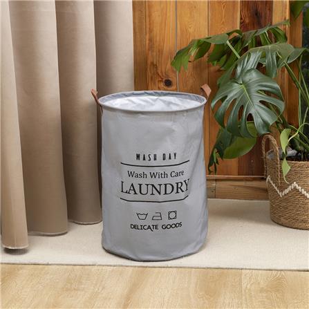 COSSY+ ROUND LAUNDARY BAG CP-PE50 RN GREY