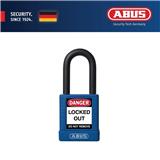 (ONLINE) ABUS 40MM LOTO LIGHTWEIGHT ALUMINIUM PADLOCK 1 KEY & 1 LABEL 74/40 BLUE