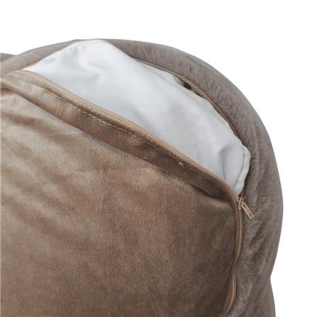 HOME LIVING STYLE BEAN BAG ALIVE 51X51X36CM BROWN