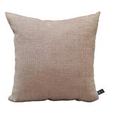 HOME LIVING STYLE CUSHION TWEED 18X18INCH LIGHT BROWN
