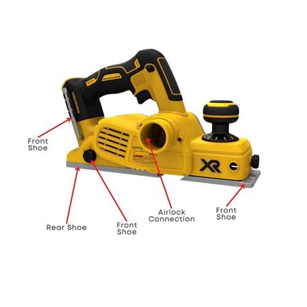 DEWALT 18V BRUSHLESS PLANNER (SOLO) DCP580N-XJ