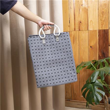 RECTANGLE EVA LAUNDARY BAG CP-EVA 45RT BUTTERFLY HANDLE GREY