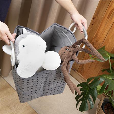 RECTANGLE EVA LAUNDARY BAG CP-EVA 45RT BUTTERFLY HANDLE GREY