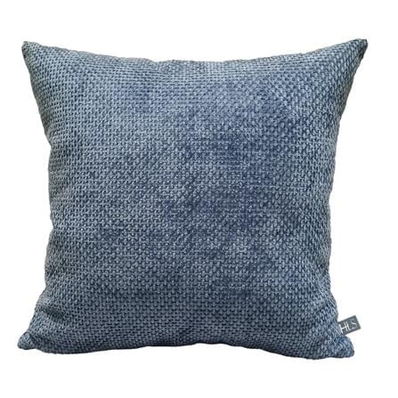 HOME LIVING STYLE CUSHION WEAVE 18X18INCH NAVY BLUE