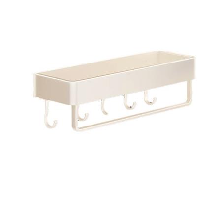 COSSY+ BATH RACK WITH HOOK CP-YSLC4169NYB 30CM CREAM WHITE