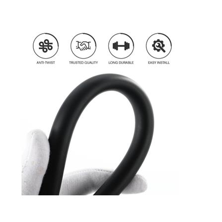 WATERTEC HOSE FSH-H00160-1TLBLK PVC NETTED 1.5M BLACK