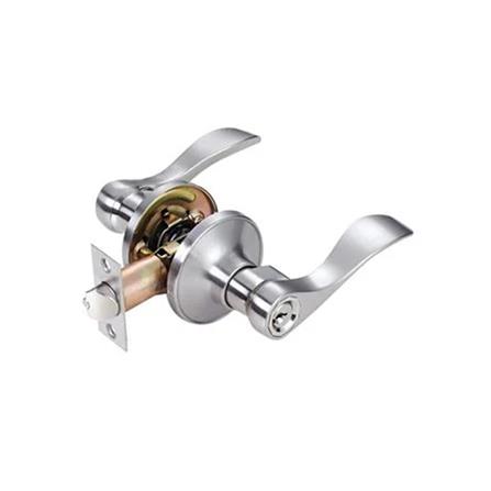 AZLE STAINLESS STEEL ENTRANCE LEVER 409 SILVER