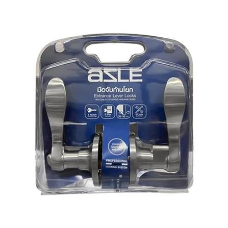 AZLE STAINLESS STEEL ENTRANCE LEVER 409 SILVER