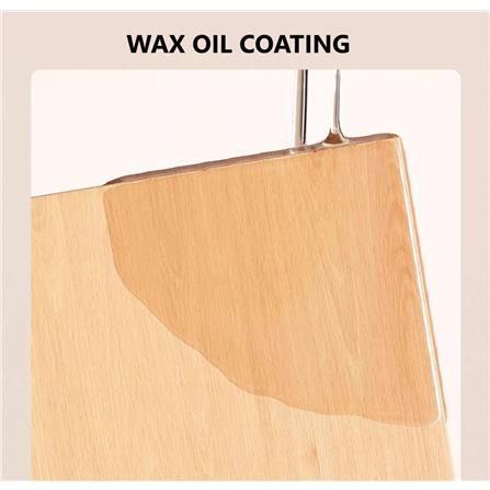 COSSY+ BATH RACK CP-YSMZ9870BA 30CM ALUMINUM+WOOD WHITE