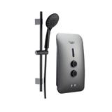 RUBINE SHOWER HEATER DC PUMP WITH HAND SHOWER RWH-STE351D-BPM PEWTER METALLIC