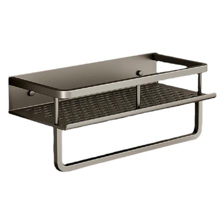 COSSY+ BATH RACK CP-YSLC139QH 30CM GUN METAL